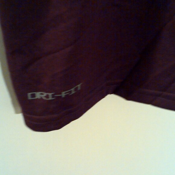 NEW NIKE Dri-FIT TRAINING "Legend Crew Tee" MEN'S MAROON T-SHIRT XL 727982-669 - Picture 2 of 7